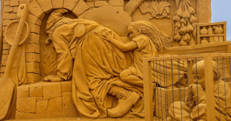 Sculptures de sable à Ostende (Belgique)