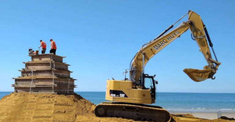 Sculptures de sable à Ostende (Belgique)