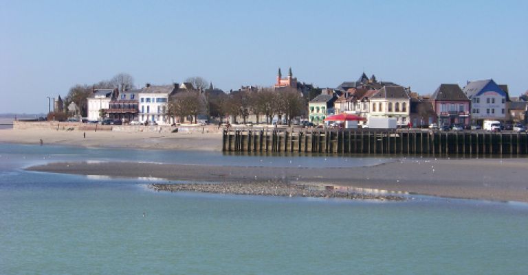 Baie de Somme : train touristique, Le Crotoy & Saint Valery